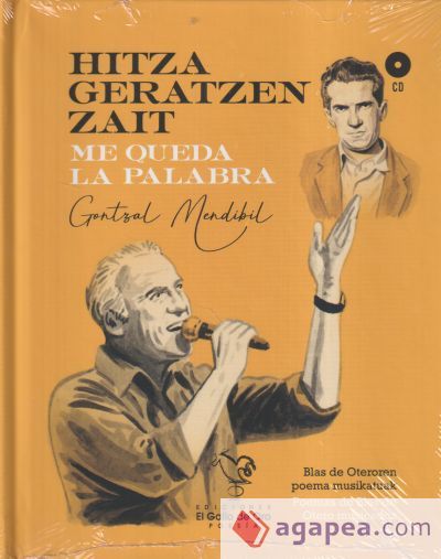 ME QUEDA LA PALABRA/ HITZA GERATZEN ZAIT DISCO LIBRO ME QUEDA LA PALABRA/ HITZA GERATZEN ZAIT DISCO LIBRO