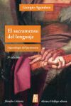 EL SACRAMENTO DEL LENGUAJE ARQUEOLOGIA DEL JURAMENTO
