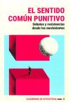 EL SENTIDO COMUN PUNITIVO. DEBATES Y RESISTENCIAS DESDE LOS MOVIMIENTOS