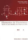 ELEMENTOS DE ELECTRONICA. MANUAL DE PROBLEMAS RESUELTOS