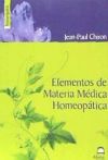 ELEMENTOS DE MATERIA MEDICA HOMEOPATICA