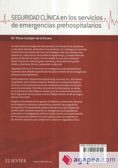 SEGURIDAD CLINICA DE LOS SERVICIOS DE EMERGENCIA