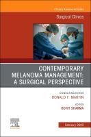 Portada de Melanoma, an Issue of Surgical Clinics