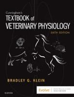 Portada de CUNNINGHAM&acute;S TEXTBOOK OF VETERINARY PHYSIOLOGY