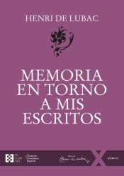 Portada de MEMORIA EN TORNO A MIS ESCRITOS.(100XUNO)