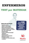 ENFERMEROS. Test por Materias. Más de 3.000 preguntas resueltas de examen para Oposiciones