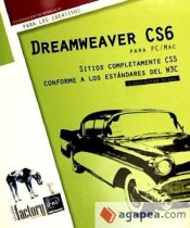 Portada de Dreamweaver CS6 para PC/Mac Sitios completamente CSS conforme a los estándares del W3C