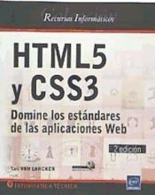Portada de HTML5 y CSS3