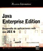 Portada de Java Enterprise Edition Desarrollo de aplicaciones web con JEE 6