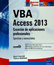 Portada de VBA ACCESS 2013. CREACION DE APLICACIONES PROFESIONALES