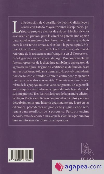 El monte o la muerte: Manuel Girón y la primera guerrilla antifranquista de la posguerra