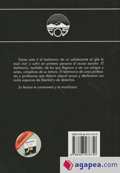 ¿Por qué a mí? Me acosan, ¡socorro!. No mires a otro lado por favor