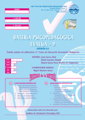 Portada de Batería psicopedagógica evalúa-9