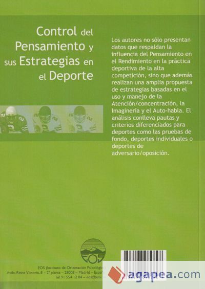 Control del pensamiento y sus estrategias en el deporte