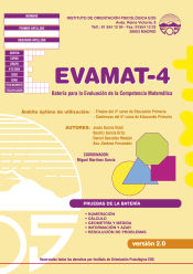 Portada de EVAMAT-4 Batería para la Evaluación de la Competencia Matemática