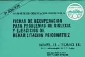 Portada de FICHAS DE RECUPERACIÓN DE DISLEXIA Y PSICOMOTRICIDAD.2º NIVEL