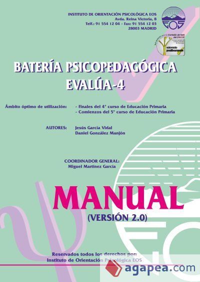 Manual Eval&uacute;a 4