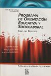 Programa De Orientación Educativa Y Sociolaboral (libro Del Profesor)