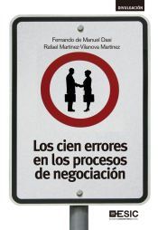 Portada de Los cien errores en los procesos de negociación