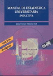 Portada de Manual de estadística universitaria