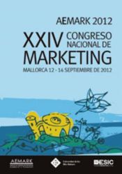 Portada de XXIV Congreso Nacional de Marketing. AEMARK 2012