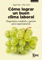 Portada de Cómo lograr un buen clima laboral. Diagnóstico, medición y gestión para organizaciones (Ebook)