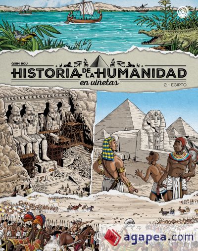 Historia de la humanidad en viñetas - 2. Egipto