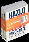 ESTUCHE CAL NEWPORT. CENTRATE (DEEP WORK) + HAZLO TAN BIEN QUE NO PUEDAN IGNORARTE