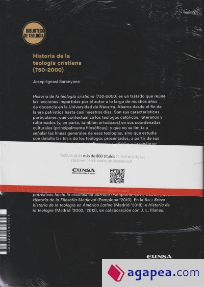 Historia de la teología cristiana (750-2000)