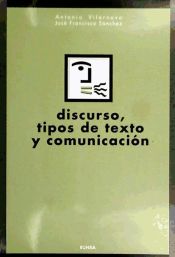 Portada de Discurso, tipos de texto y comunicación