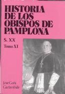 Portada de Historia de los Obispos de Pamplona. XI