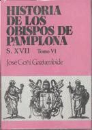 Portada de Historia de los obispos de Pamplona. VI