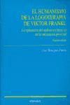 Portada de Humanismo de la logoterapia de Viktor Frankl, El