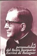 Portada de Personalidad del Beato Josemaría Escrivá de Balaguer