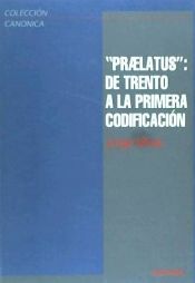 Portada de Praelatus: de Trento a la primera codificación