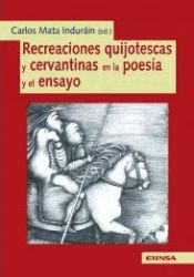 Portada de Recreaciones quijotescas y cervantinas en la poesía y el ensayo