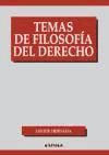 Portada de Temas de filosofía del derecho