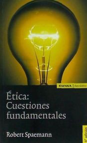 Portada de Ética: cuestiones fundamentales