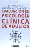 EVALUACION EN PSICOLOGIA CLINICA DE ADULTOS