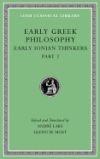 Early Greek Philosophy, Volume III: Later Ionian and Athenian Thinkers