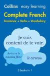 Easy Learning French Complete Grammar, Verbs and Vocabulary