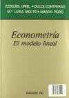 Econometría. El modelo lineal