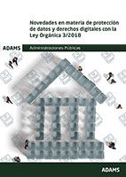 Portada de Novedades en materia de protección de datos y derechos digitales con la Ley Orgánica 3-2018