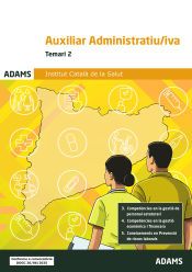 Portada de Temari 2 Auxiliar Administratiu-iva Institut Catal&agrave; de la Salut