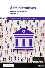 Portada de Temario 2 Administrativos Administración del Estado. Promoción interna