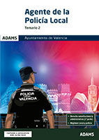 Portada de Temario 2 Agentes de la Policía Local. Ayuntamiento de Valencia