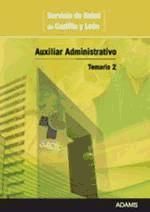 Portada de Temario 2 Auxiliar Administrativo del Servicio de Salud de Castilla y León