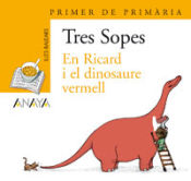 Portada de Blister  "" En Ricard i el dinosaure vermell ""   1º Primaria (Illes Balears)