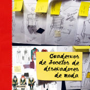 Portada de Cuadernos de bocetos de diseñadores de moda