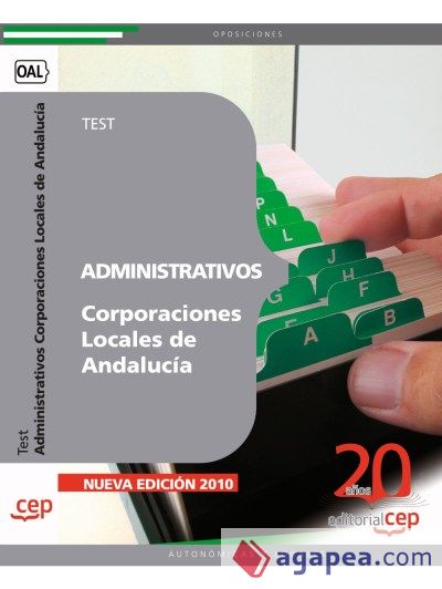 Administrativos Corporaciones Locales de Andalucía. Test